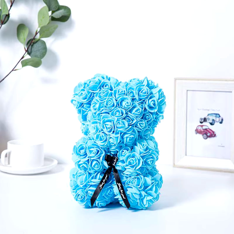 Flower Rose Bear Gift ( Standard Delivery )