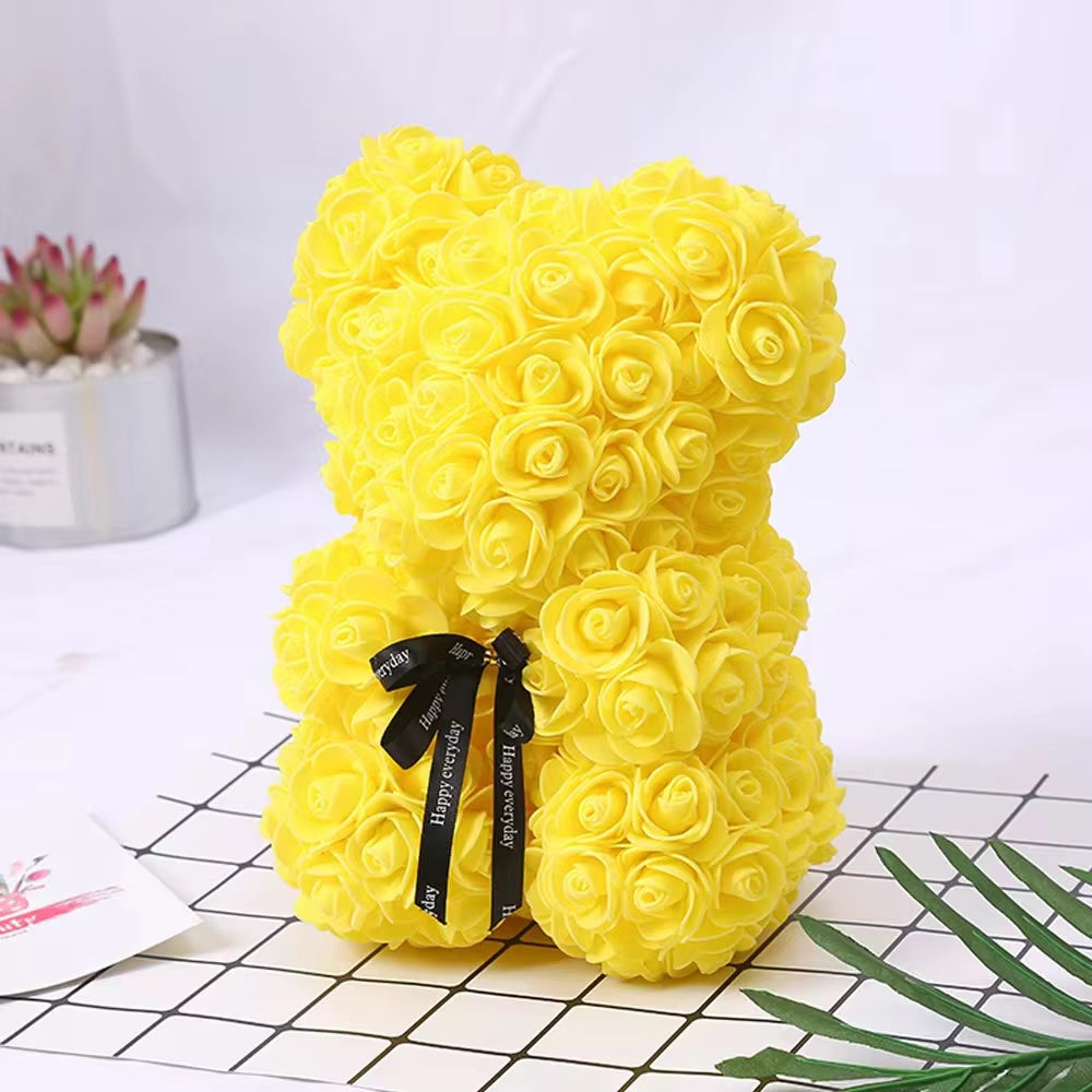 Flower Rose Bear Gift ( Standard Delivery )