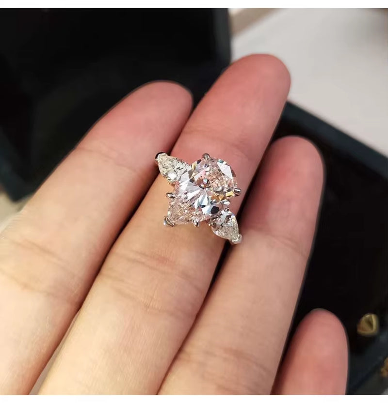 Water Drop CZ Ring For Women ( Standard Delivery )