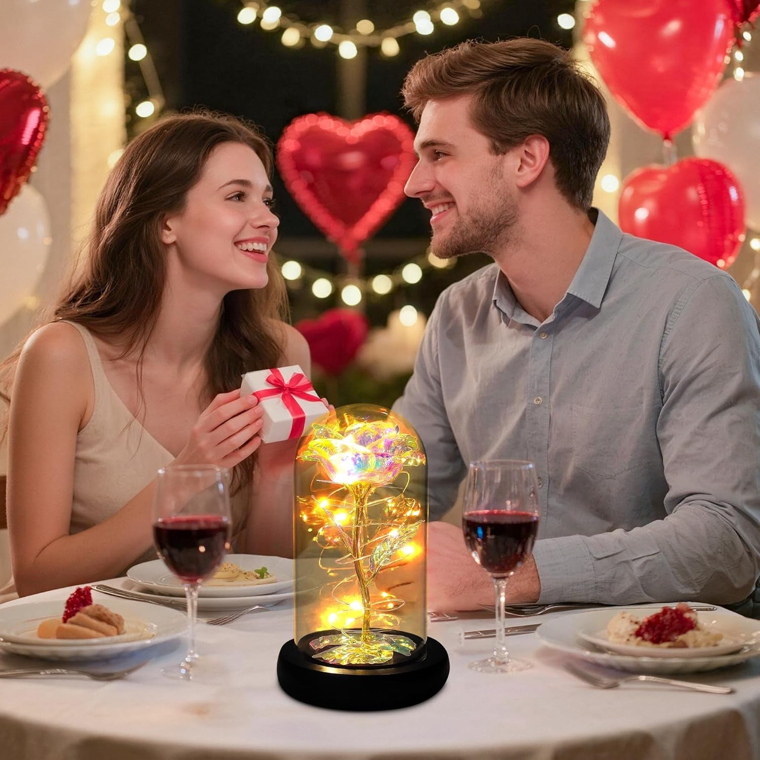 Light Flowers Gifts for Her ( Usa Express )