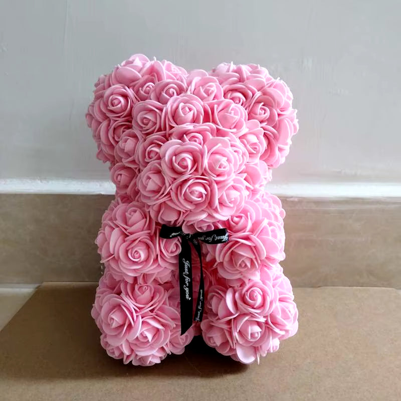 Flower Rose Bear Gift ( Standard Delivery )
